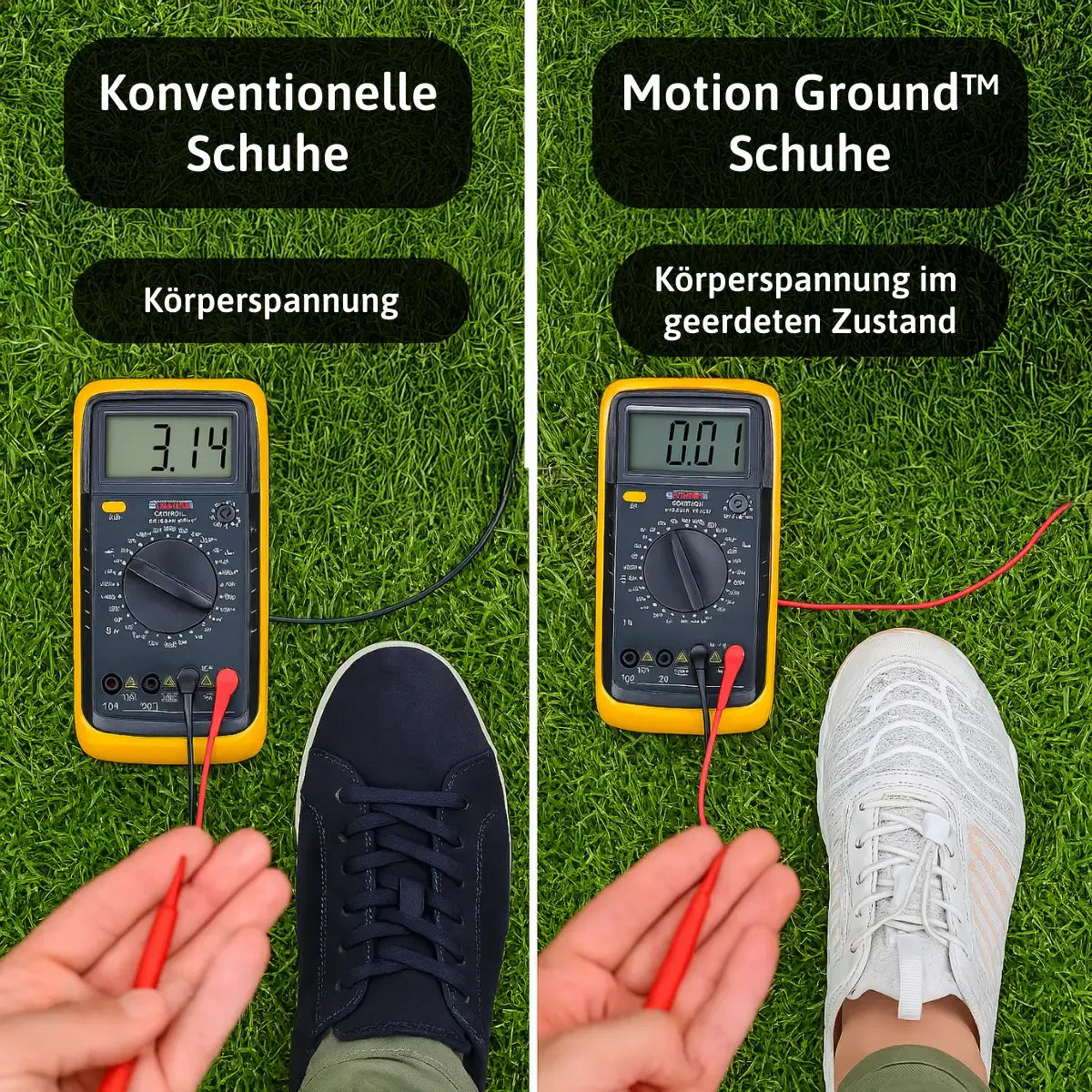 Nevari Kupfer geerdete Barfußschuhe für natürliche Balance (Unisex)